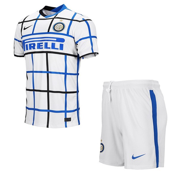 Camiseta Inter Milan 2ª Niños 2020-2021 Blanco